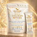 Nuvion Wellness Premium Collagen Peptides – Unflavored | 30 Stick Packs