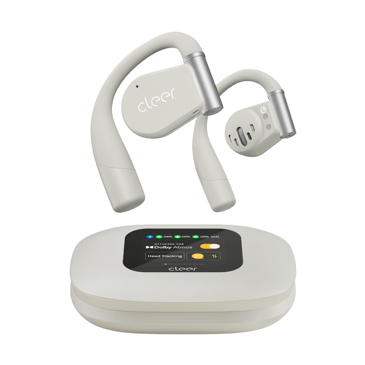 Cleer ARC 3 Open-Ear Wireless Earbuds – Grey